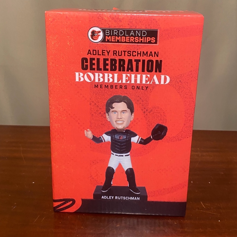 Adley Rutschman Celebration Bobblehead Members Only Season Ticket Exclusive
